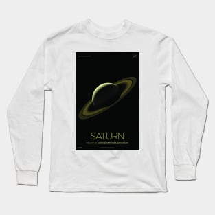 Saturn The Ringed Planet, God Of Agriculture &amp; Wealth | Solar System & Beyond Long Sleeve T-Shirt